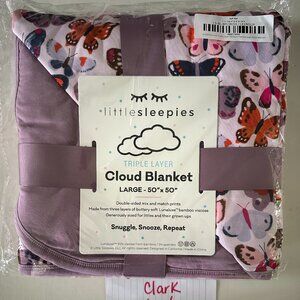 Little Sleepies Butterfly Wishes Cloud Blanket